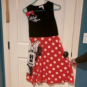 Minnie mouse summer dress size small worn one time